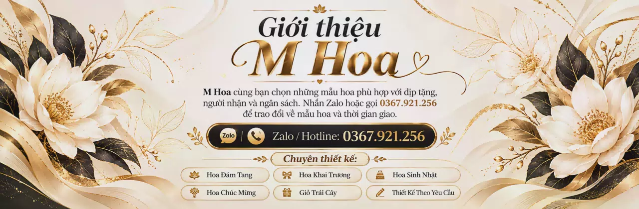 Ảnh bìa Shop hoa tươi Phường Phước Hậu Vĩnh Long - Tư vấn hoa theo từng dịp